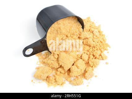 Carrageen oder Carrageenine isoliert auf weißem Hintergrund. Stockfoto