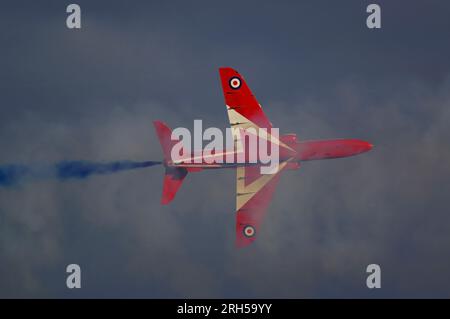 RAF, Red Arrows IWM Duxford, Stockfoto