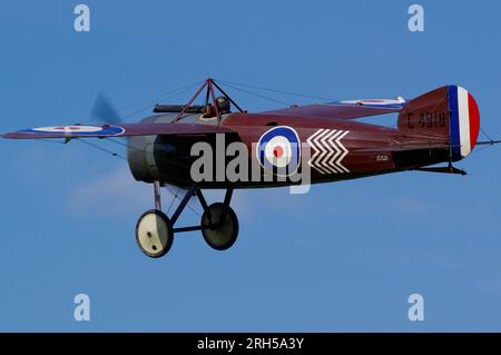 Bristol M1c, C4918, G-BWMJ, Shuttleworth Collection, Biggleswade, Bedfordshire, England. Stockfoto