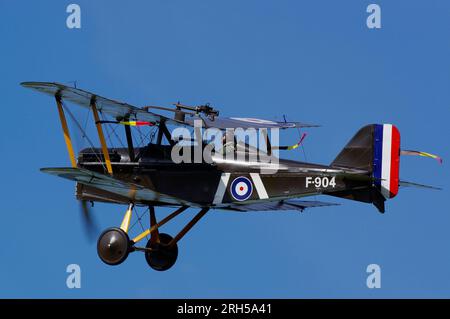 RAF, SE5A, F904, G-EBIA, Shuttleworth Collection, Biggleswade, Bedfordshire. Stockfoto