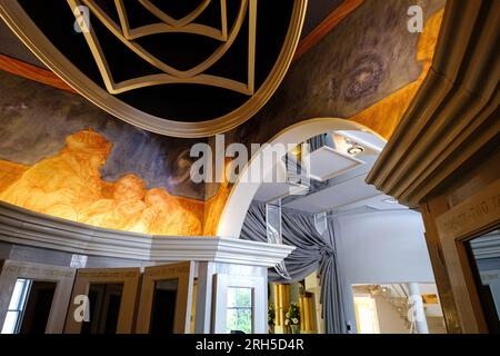 Das Cosmic House, Holland Park, London. Postmodernes Haus im Besitz von Charles Jencks Stockfoto