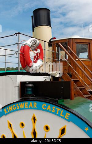 Kingswear Castle Dartmouth Devon UK Stockfoto