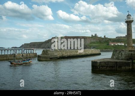 Whitby und die Umgebung Stockfoto