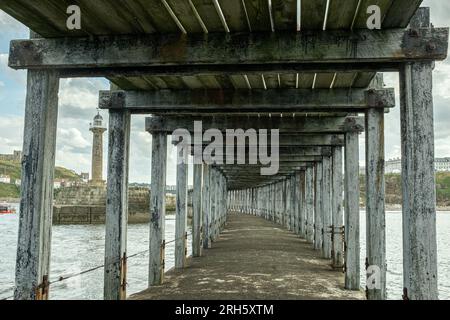 Whitby und die Umgebung Stockfoto