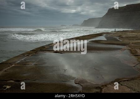 Whitby und die Umgebung Stockfoto