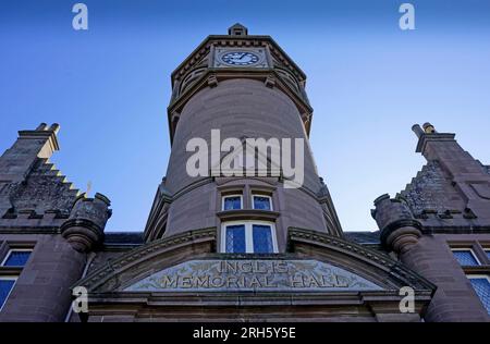 Inglis Memorial Hall, Edzell, Angus Schottland Stockfoto