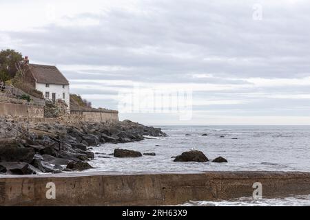 Runswick Bay, North Yorkshire, Vereinigtes Königreich, England, Küstendorf, Runswick Bay ist eine Bucht im Scarborough Borough von North Yorkshire, Runswick Bay UK Stockfoto