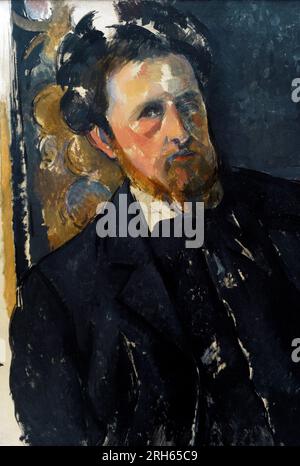 Joachim Gasquet (1873-1921). Französischer Dichter und Philosoph. Porträt von Paul Cezanne (1839-1906), 1896-1897. Nationalgalerie, Prag, Tschechische Republik. Stockfoto