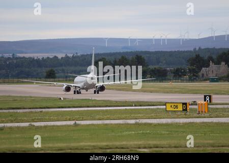 RAF Lossiemouth Poseidon U-Boot-Jäger Stockfoto