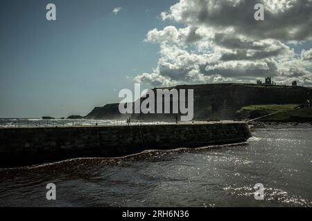 Whitby und Umgebung Stockfoto