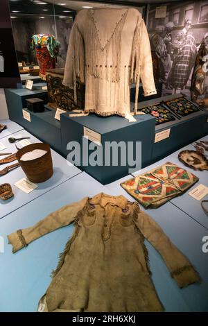 Das University of Maine Hudson Museum in Orono Maine Stockfoto