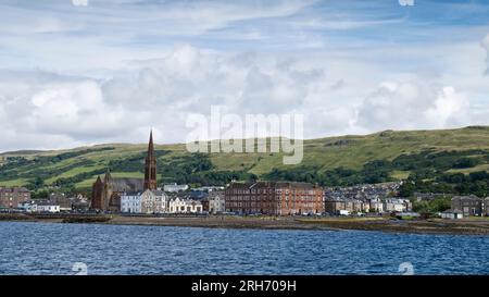 Die Küstenstadt Largs, North Ayrshire, Schottland, Großbritannien Stockfoto