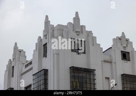 Art Deco Macdonalds in Jirón de la Unión, Lima, Peru Stockfoto