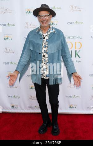 13. August 2023, Hollywood, Kalifornien, USA: Jeff Goldblum nimmt NUR an der LA Regional Food Bankâ€™s ''A Million Reasons Celebration' (Kreditbild: © Billy Bennight/ZUMA Press Wire) Teil. Nicht für den kommerziellen GEBRAUCH! Stockfoto