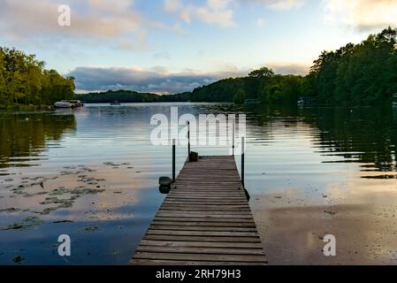 Aufgenommen in Washburn County, Wisconsin. Stockfoto