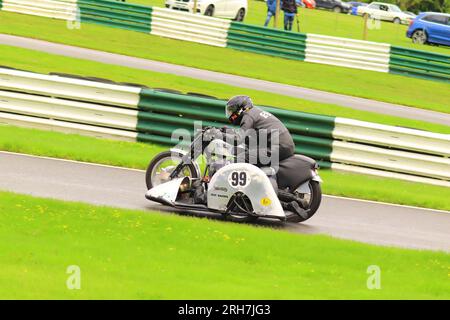 SIDE CAR REVIVAL CADWELL PARK 5.-6. August 2023 Stockfoto