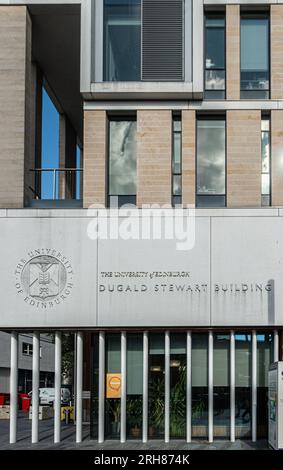 Teil des Dugald Stewart Building (2007), Abteilung für Psychologie, Philosphie und Sprachwissenschaften der Universität Edinburgh. Stockfoto