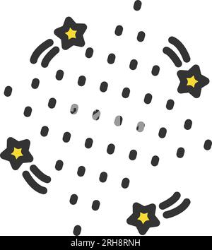 Symbol Mit Punkten. Stock Vektor