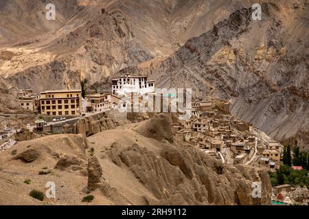 Indien, Jammu & Kashmir, Ladakh, Lamayaru, C10. Lamayaru Gompa, Chorten Stockfoto