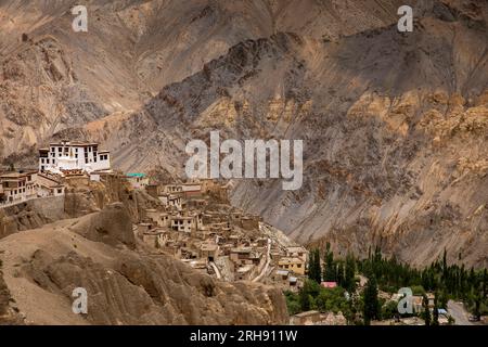 Indien, Jammu & Kashmir, Ladakh, Lamayaru, C10. Lamayaru Gompa, Chorten Stockfoto