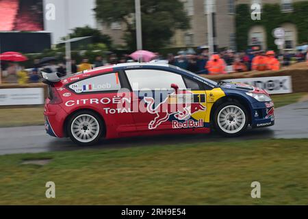 Marcus Willis, Max Girardo, Citroen C4 WRC, 50 Jahre WRC, World Rally Championship, Eine Auswahl der weltweit besten und erfolgreichsten WRC-Autos, Stockfoto