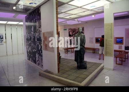 Ghetto Fighters' House Museum in Kibbutz Lohamei Hagetaot in der westlichen Galiläa-Region im Norden Israels. Stockfoto