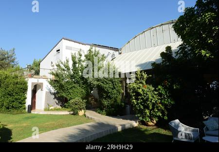 Amirey Hagalil Boutique Spa Hotel in den Bergen von Galiläa in Nordisrael. Stockfoto