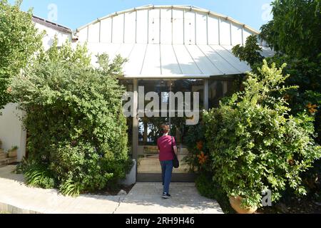 Amirey Hagalil Boutique Spa Hotel in den Bergen von Galiläa in Nordisrael. Stockfoto
