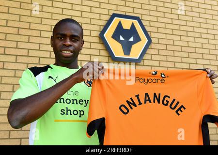 Der neue Prinz Oniangue im Wolverhampton Wanderers Football Club Stockfoto