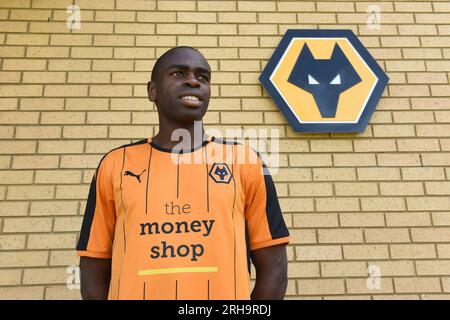 Der neue Prinz Oniangue im Wolverhampton Wanderers Football Club Stockfoto