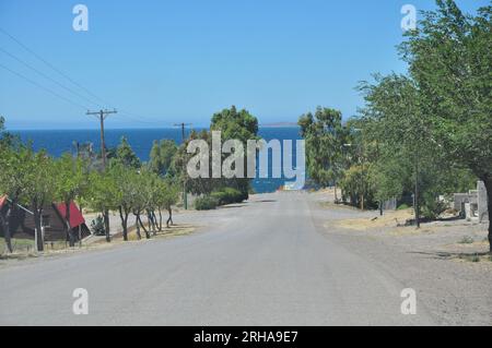 Camarones, Chubut, Patagonien, Argentinien Stockfoto