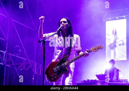 Turin Italien 11. Juli 2023 Placebo im Stupinigi Sonic Park Turin © Roberto Finizio / Alamy Stockfoto