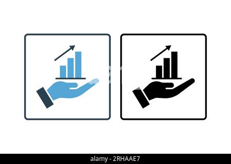 Berichtssymbol. Symbol für Suchmaschinenoptimierung. Geeignet für Website-Design, App, Benutzeroberflächen. Solider Symbolstil. Einfache Vektorkonstruktion Stock Vektor