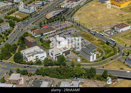 Luftaufnahme, Fraunhofer-Institut im Westfield Centro Einkaufszentrum, Neue Mitte, Borbeck, Oberhausen, Ruhrgebiet, Nordrhein-Westfalen, Deutschland, DE Stockfoto