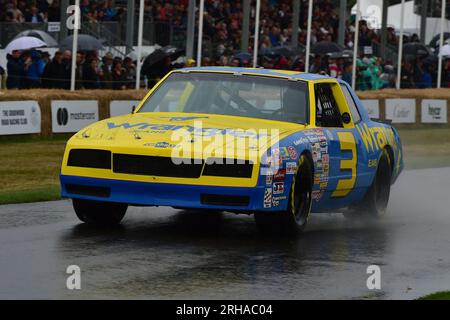 Zac Brown, Chevrolet Monte Carlo, 75 Jahre NASCAR, National Association for Stock Car Racing, Rennmaschinen aus den guten alten USA, wo Kubik Stockfoto