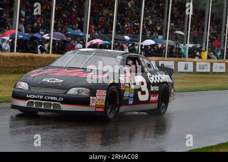 Chevrolet Monte Carlo, 75 Jahre NASCAR, National Association for Stock Car Racing, Racing Machines aus den guten alten USA, wo Kubikzoll sind Stockfoto