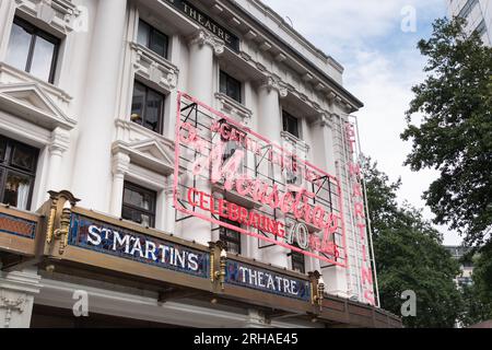 Agatha Christie's The Mousetrap im St Martin's Theatre, West Street, London, WC2, England, GROSSBRITANNIEN Stockfoto