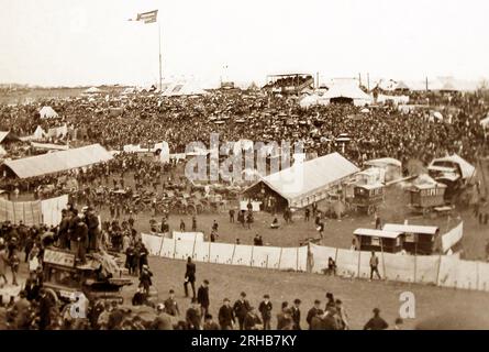 Derby Tag, Epsom Downs, Viktorianischen Periode Stockfoto