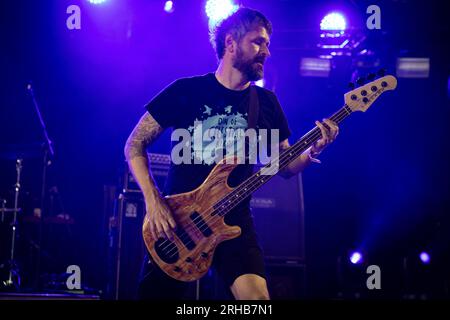 The Grey, live beim Bloodstock Open Air Festival 2023 in Catton Park, Derbyshire, Großbritannien. Stockfoto