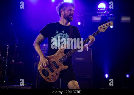 The Grey, live beim Bloodstock Open Air Festival 2023 in Catton Park, Derbyshire, Großbritannien. Stockfoto