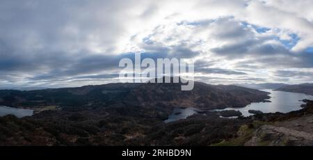 Ben A'an Blick auf Schottland Stockfoto