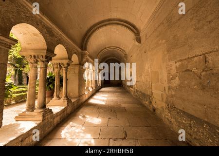 St Remy de Provence, Bouches du Rhone, Frankreich, 06.24.2018. Kloster des Klosters San Paul de Mausole in Saint-Remy de Provence, wo Van Gogh Stockfoto