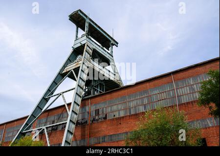 Historisches Ruhrgebiet, Zeche, altes, stillgelegtes Bergwerk Ewald, Deutschland Stockfoto