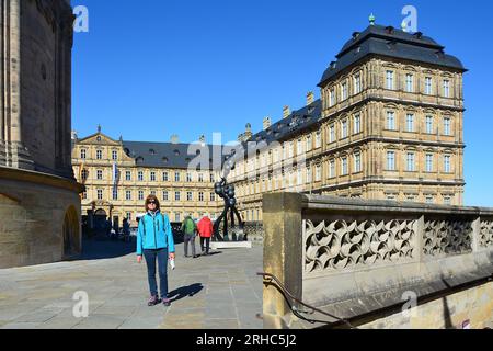 Neue Residenz, Bamberg, Franken/Franken, Bayern/Bayern, Deutschland Stockfoto