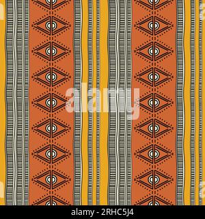 Retro Farben tribal Vektor nahtlose Navajo Muster. Aztec geometrisch-abstrakte Kunst drucken. Ethnische hipster vector Hintergrund. Tapeten, Stoff, Design, Fab Stock Vektor