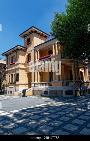 Straßenszenen von tianjin china Tag blauer Himmel Stockfoto