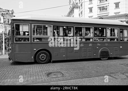 Straßenszenen von tianjin china Tag blauer Himmel Stockfoto