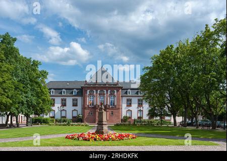 Rathaus im neobarocken Stil, Haguenau, Elsass, Frankreich, Europa Stockfoto