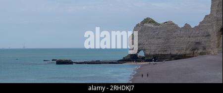 Bögen in Etretat in der Normandie Stockfoto