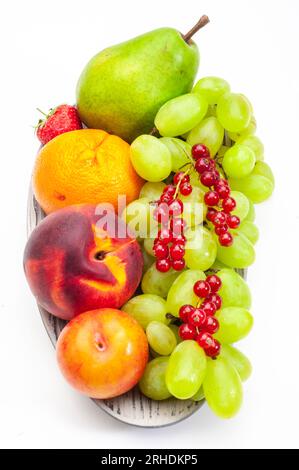 Frische und gesunde gemischte Früchte Stockfoto